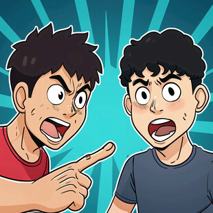 香香漫画品牌图标，高甜恋爱漫画馆标志